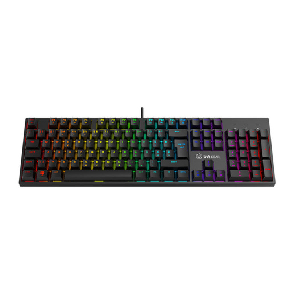 Gaming Tipkovnica Žična UVI GREED V2 SLO | SLO gravura črna RGB (UVIGREEDV2)