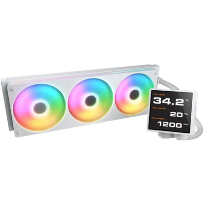 Vodno hlajenje Cougar Poseidon Vistek Pro - 360mm ARGB bela (CGR-PSDVPRGB-W-360)