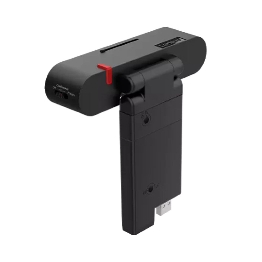 Spletna kamera Lenovo ThinkVision MC60 (S) - Short FHD 30FPS 90° USB črna AI autofokus 4x dvojni mikrofon (4XC1K97399)
