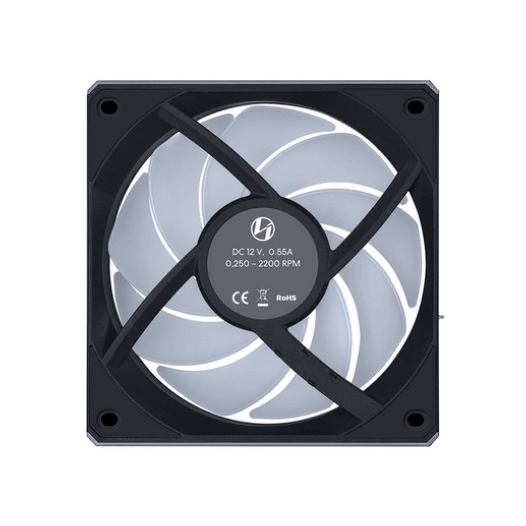 Ventilator Lian-Li Uni Fan CL Wireless 120mm črna ARGB (3 pack + kontroler)