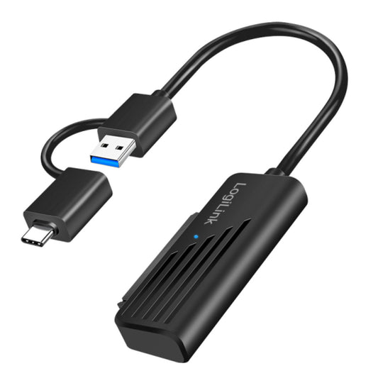 Adapter USB-A/C => SATA LogiLink 3.2 Gen1 5Gbps 20cm (AU0062)