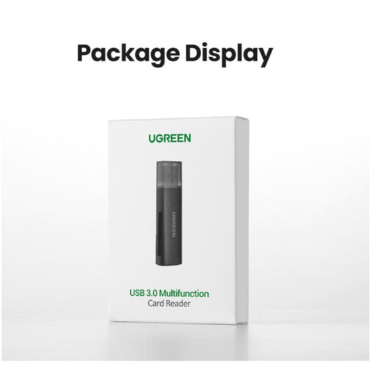 Zunanji čitalec kartic Ugreen Mobile Mata USB3.0 za MS SD microSD TF črn (60722-ugreen)