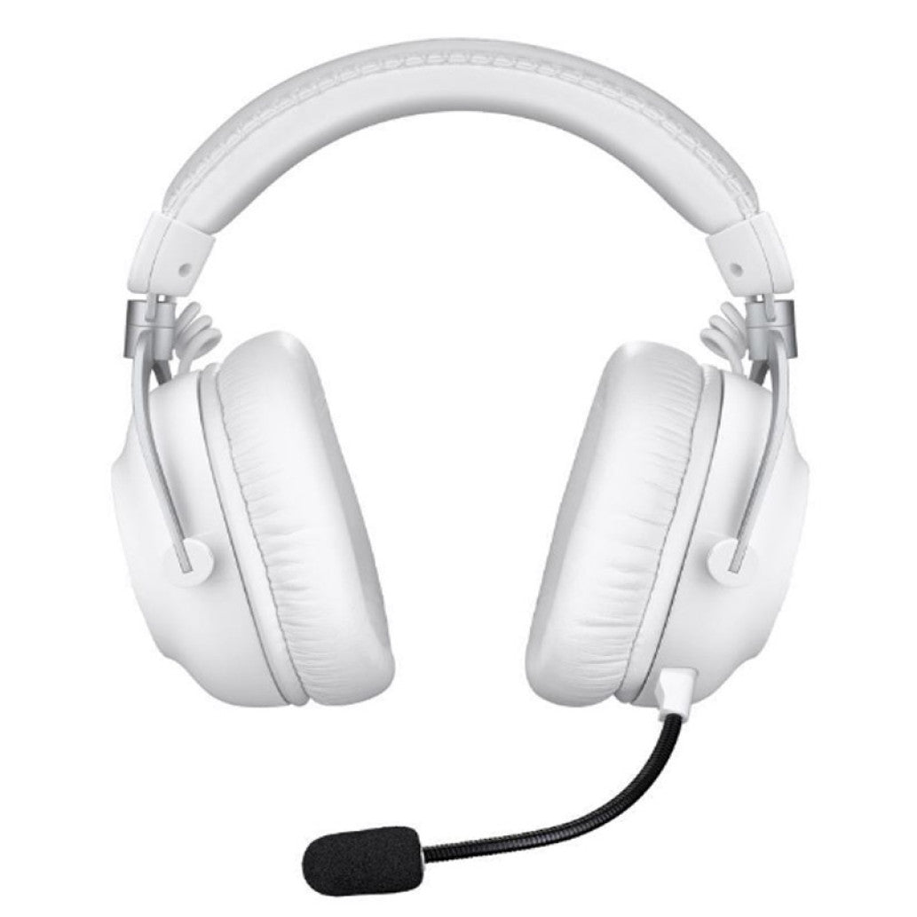 Slušalke brezžične Logitech naglavne z mikrofonom BT/1x3,5mm/USB G PRO X 2 LIGHTSPEED bele (981-001269)