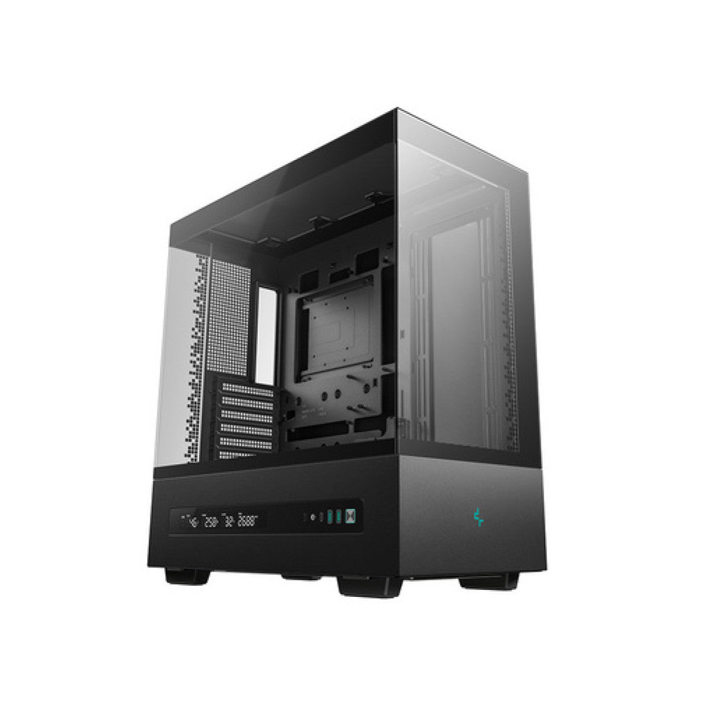 Ohišje Deepcool CH690 DIGITAL MidiATX - črna