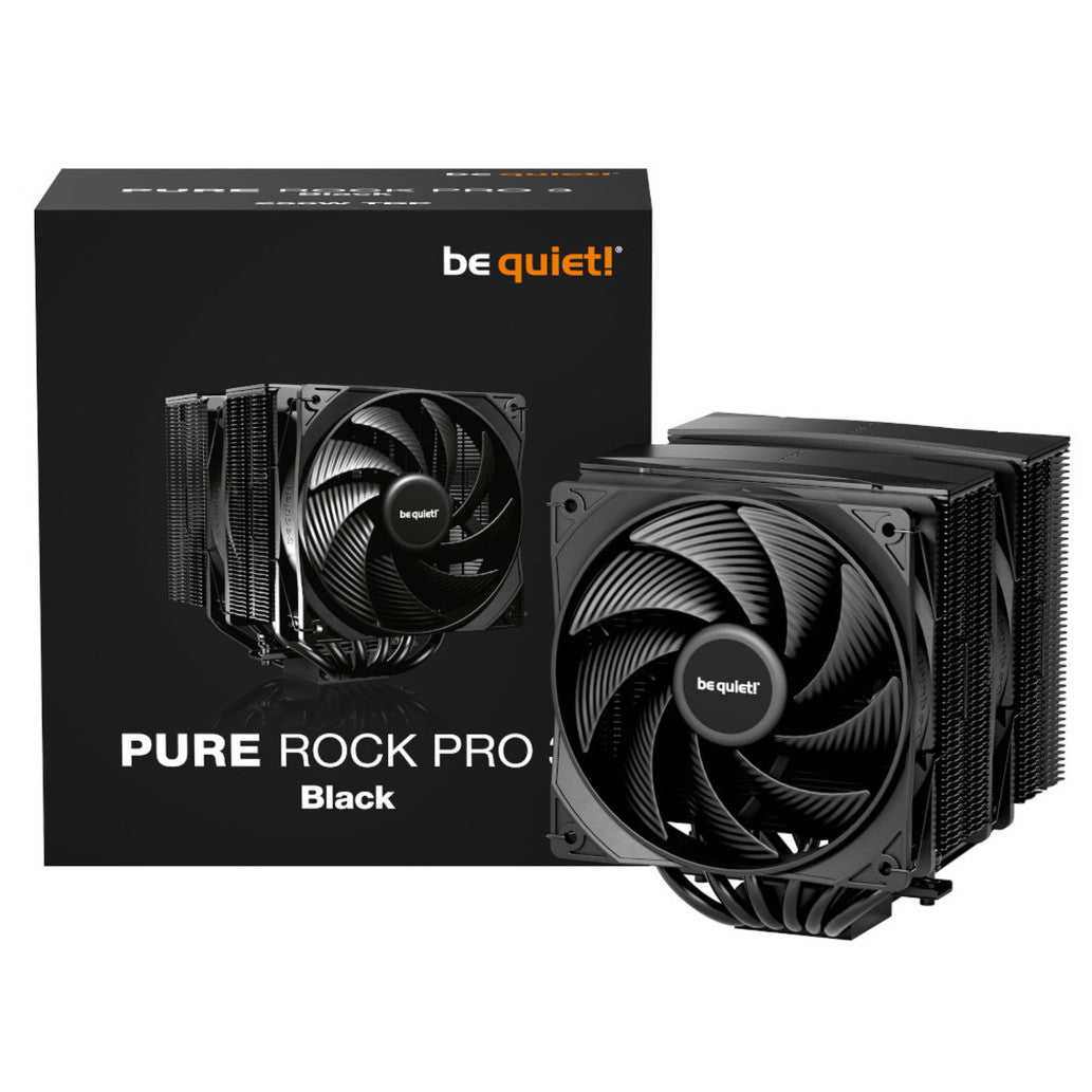 Zračni hladilnik be quiet! Pure Rock Pro 3 - 25,4 dB 155mm črna (BK042)