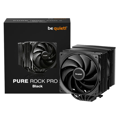 Zračni hladilnik be quiet! Pure Rock Pro 3 - 25,4 dB 155mm črna (BK042)