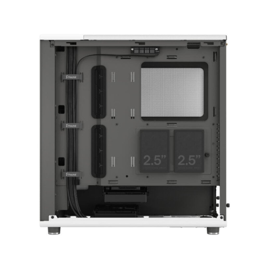 Ohišje Fractal Design North mesh MidiATX - bela