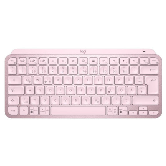 Tipkovnica brezžična Logitech MX Keys Mini US international | SLO gravura roza LED osvetlitev (920-010500)