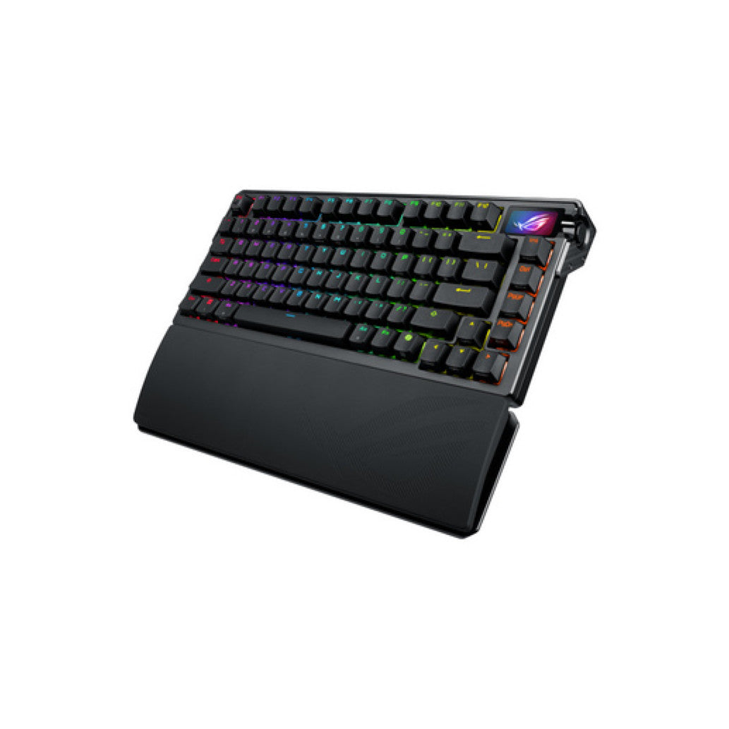 Gaming Tipkovnica brezžična + Bluetooth Asus ROG Azoth Extreme Wireless US | črna RGB (90MP03MA-BKUA01)