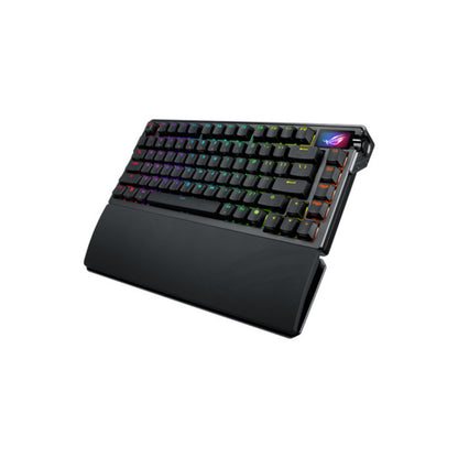 Gaming Tipkovnica brezžična + Bluetooth Asus ROG Azoth Extreme Wireless US | črna RGB (90MP03MA-BKUA01)