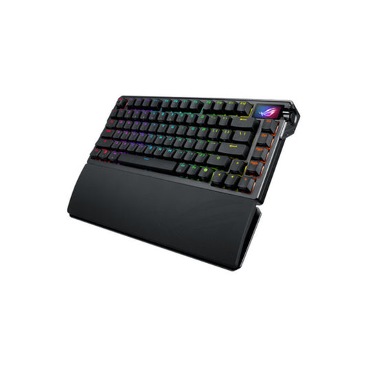 Gaming Tipkovnica brezžična + Bluetooth Asus ROG Azoth Extreme Wireless US | črna RGB (90MP03MA-BKUA01)