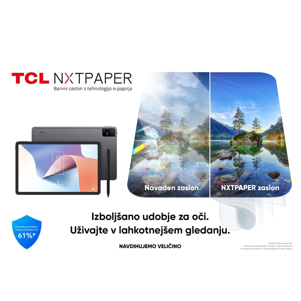 Tablični računalnik 27,9 cm (11") TCL NXT TAB11 4GB 128GB Android siva (9466X4-2CLCWE11)