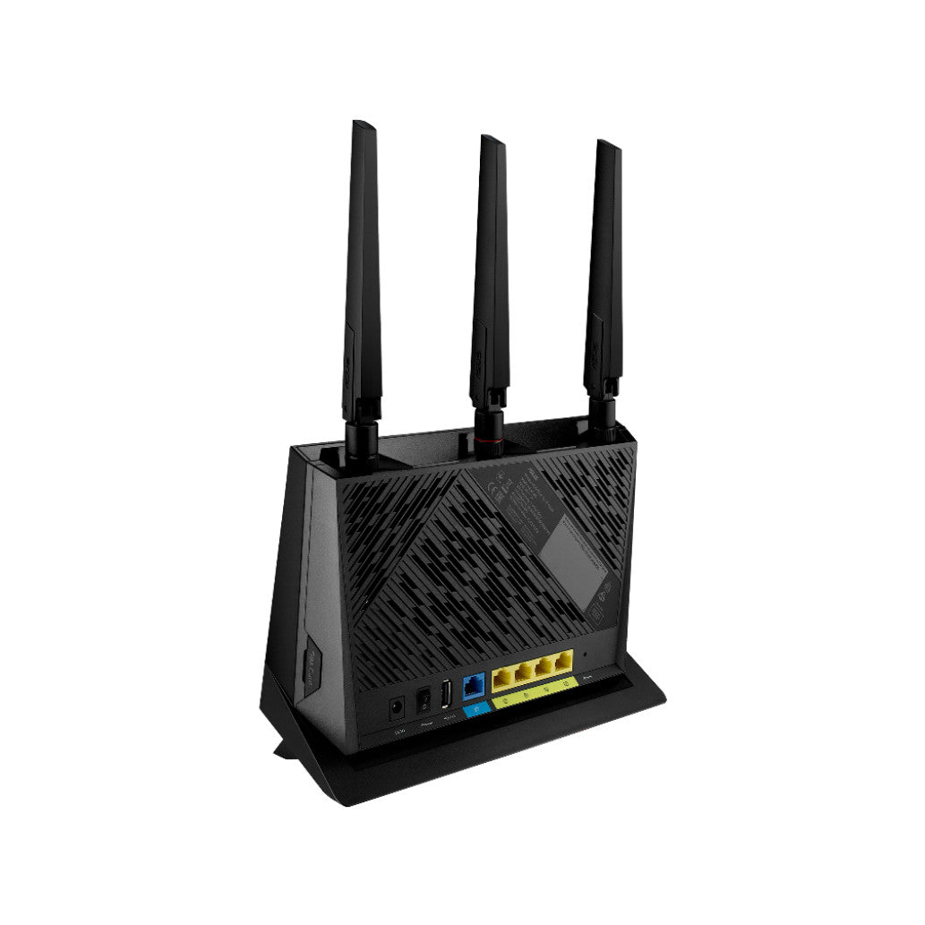Usmerjevalnik brezžični Asus 4G-AC86U WiFi5 802.11ac AC2600 1733Mbit/s MU-MIMO 4G dualband 4xLAN 3x antena (90IG05R0-BM9100)