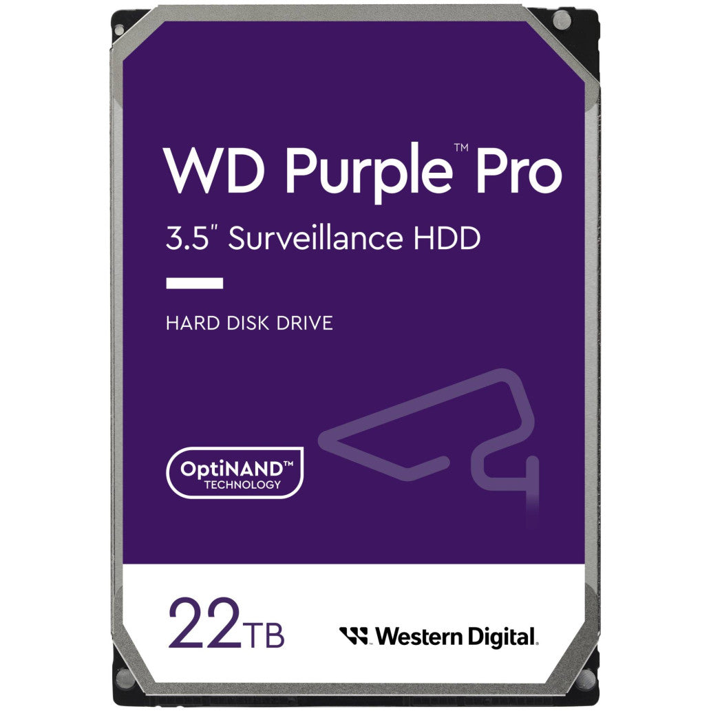 Trdi disk 3,5" 22TB SATA WD Purple Pro 7200rpm 512MB (WD221PURP)