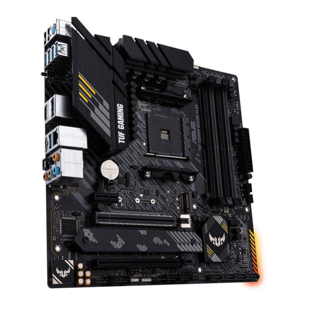 Osnovna plošča AM4 Asus TUF GAMING B550M-PLUS microATX 1xHDMI 2.1 1xDisplayPort 1.2