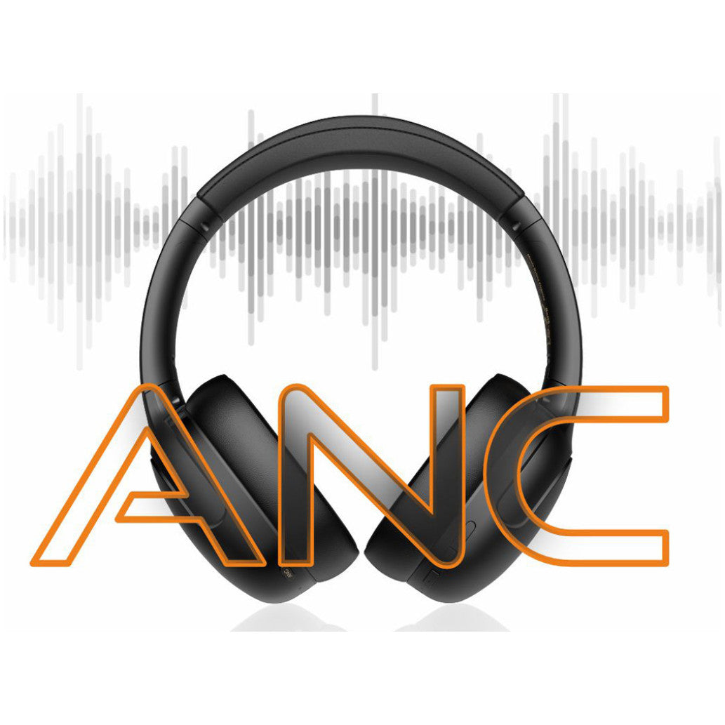 Slušalke brezžične Manta naglavne BT RYTMO ELEGANCE črne ANC Bluetooth (SLU-MAN-RYT-HDP1001BK)