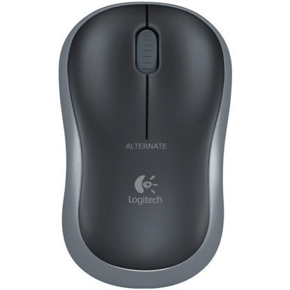 Miš Logitech brezžična za notesnike M185 siva nano (910-002238)