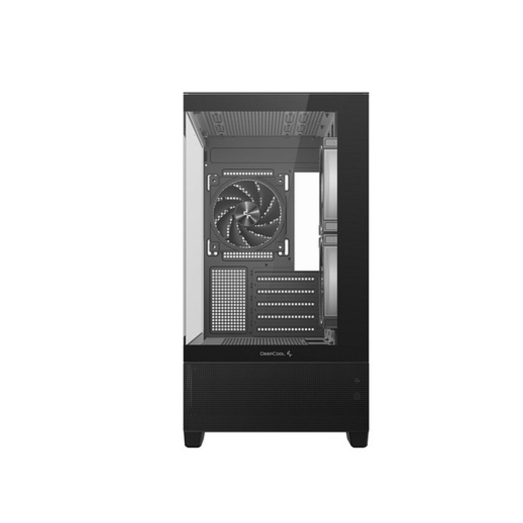 Ohišje Deepcool CG380 3F MidiATX - črna RGB
