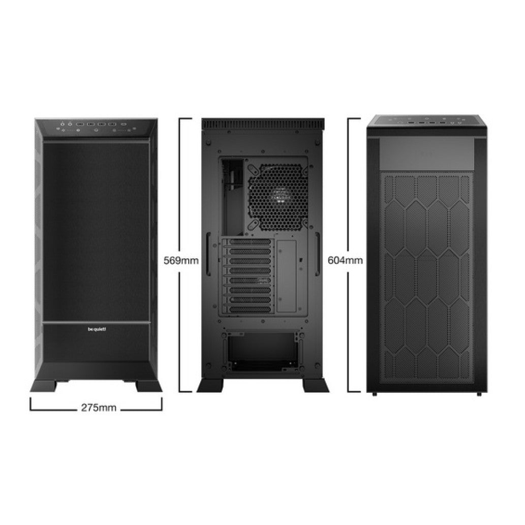 Ohišje Bequiet Dark Base Pro 901 ATX - črna