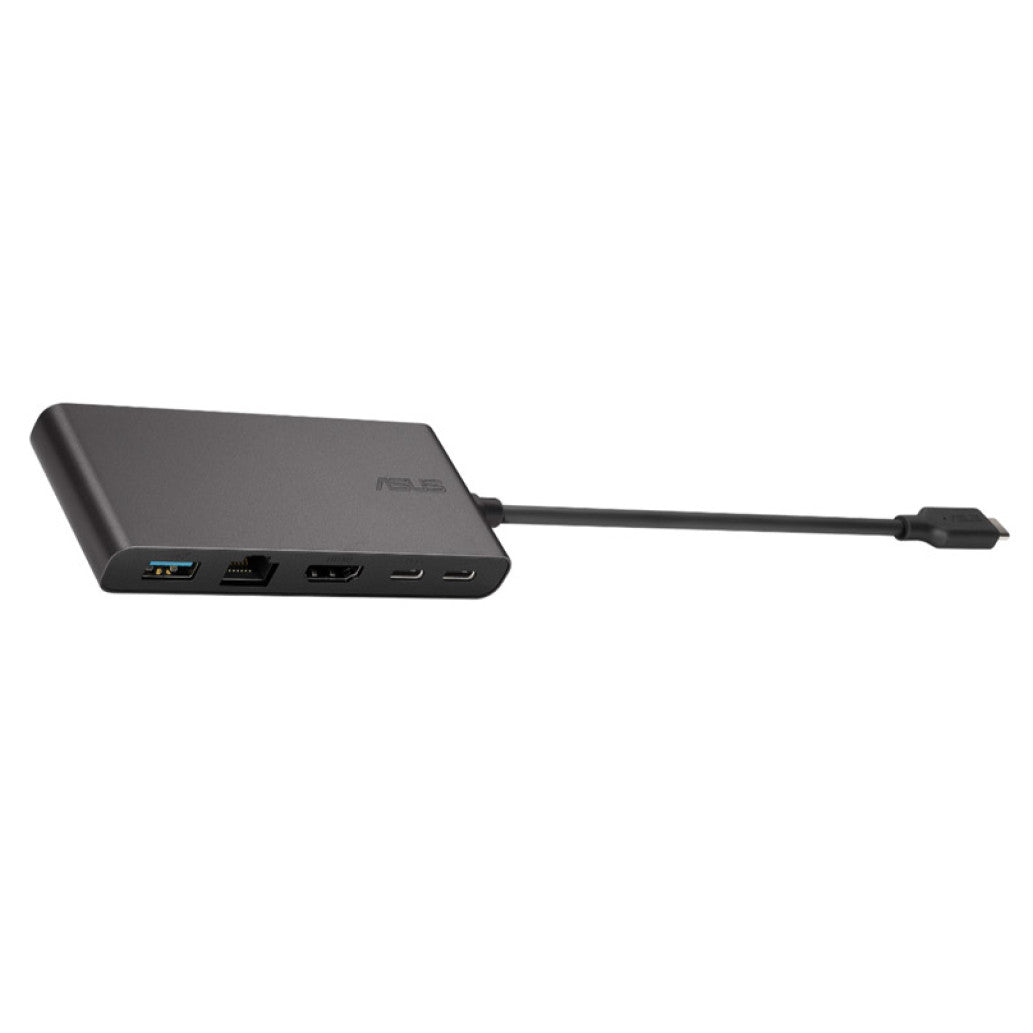Priklopna postaja USB-C => Asus DC201 1xHDMI 1xUSB3.1 3xUSB-C 100W 1xLAN - (90XB094N-BDS000)