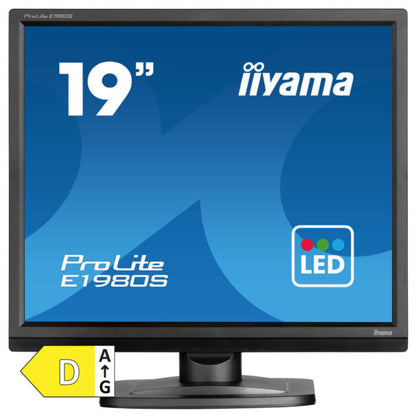Monitor Iiyama 48,3 cm (19,0") E1980S-B1 1280x1024 75Hz TN 3ms HDMI DisplayPort Zvočniki  sRGB99% ProLite