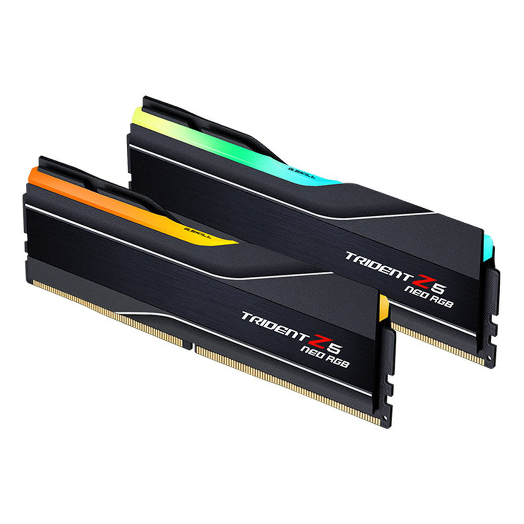 DDR5 32GB 6000MHz CL32 KIT (2x16GB) G.Skill RGB Trident Z5 Neo EXPO 1,35V črna (F5-6000J3238F16GX2-TZ5NR)