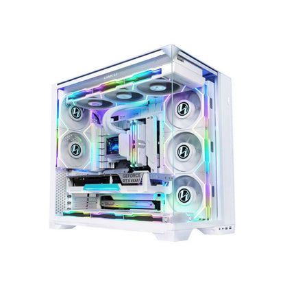 Ohišje Lian-Li O11 Vision Compact ATX - bela