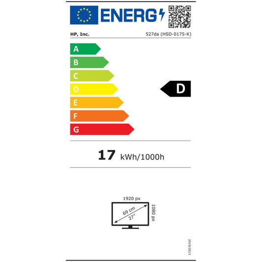 Monitor HP 68,6 cm (27,0") 527da 1920x1080 100Hz IPS 5ms VGA 2xHDMI HAS Zvočniki  3H sRGB99% 5-Series