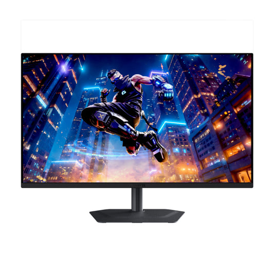 Monitor GigaByte 80 cm (31,5") MO32U24 3840x2160 Gaming 240Hz OLED 0,03ms 2xHDMI DisplayPort USB-C 18W 3xUSB Pivot Zvočniki 2x5W  DCI-P3-99% FreeSync Premium PRO HDR10 črna
