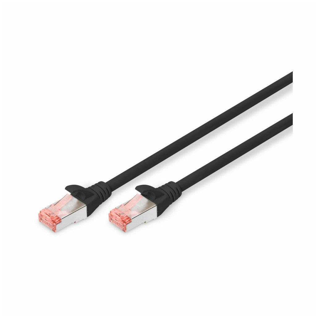 KABEL PATCH SFTP Cat 6 0,25m RJ45 Digitus črn (DK-1644-0025/BL)