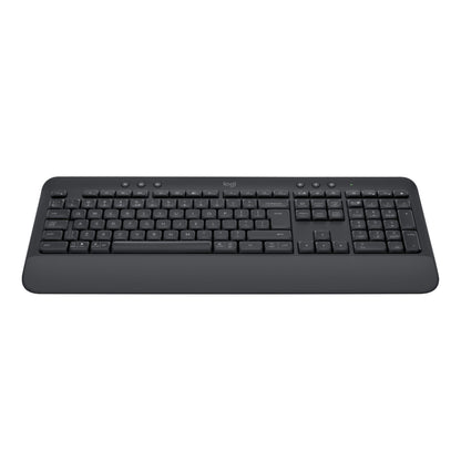 Tipkovnica brezžična + Bluetooth Logitech K650 Signature US international | SLO gravura grafitna (920-010945)