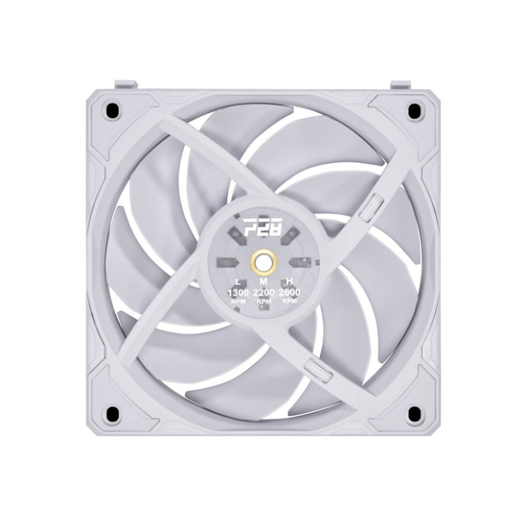 Ventilator Lian-Li UNI FAN P28 120mm, bela