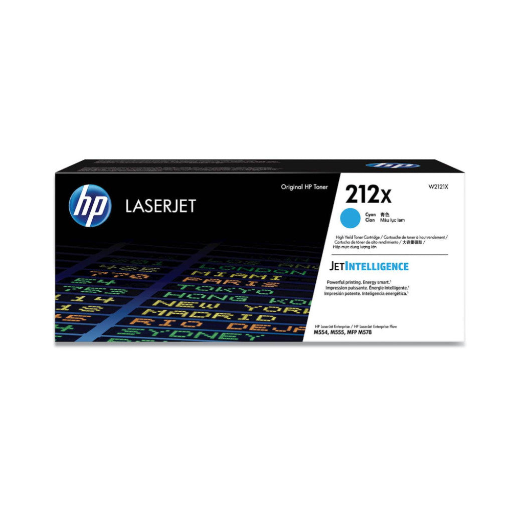 TONER HP 212X CYAN ZA COLOR LJ M554/M555/ MFP M578 ZA 10.000 STRANI (W2121X)