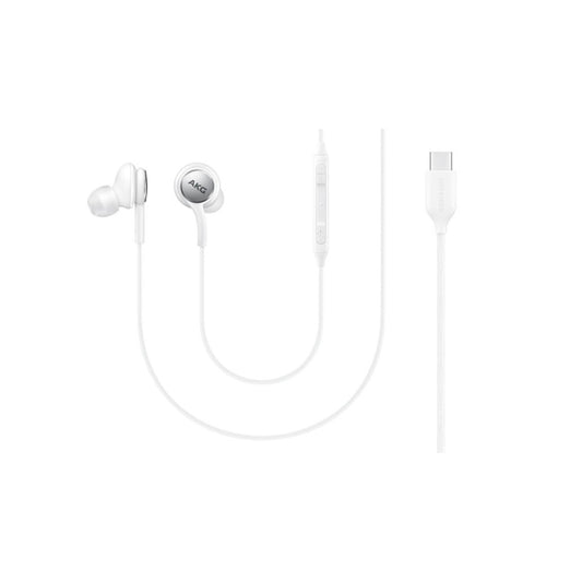 Slušalke žične Samsung ušesne z mikrofonom USB-C EO-IC100 bele (EO-IC100BWEGEU)