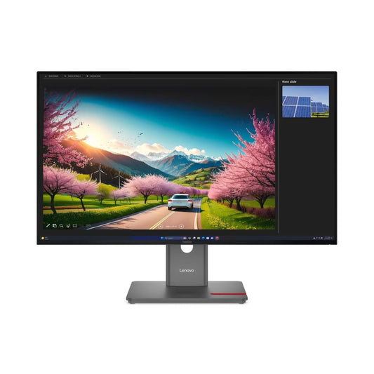 Monitor Lenovo 80 cm (31,5") P32UD-40 3840x2160 120Hz IPS 4ms HDMI DisplayPort Thunderbolt4 USB-C 140W DP-Out Thunderbolt4-Out 4xUSB3.2 USB-C-Out Pivot  DCI-P3-98% RJ45 KVM HDR10 ThinkVision