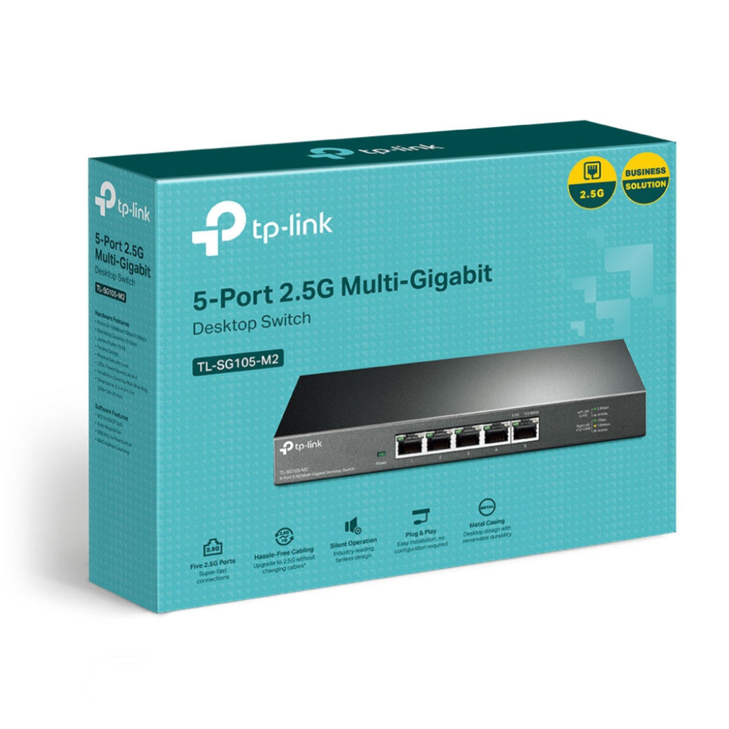 STIKALO 5-PORT TP-Link 2,5Gbp/s (TL-SG105-M2)