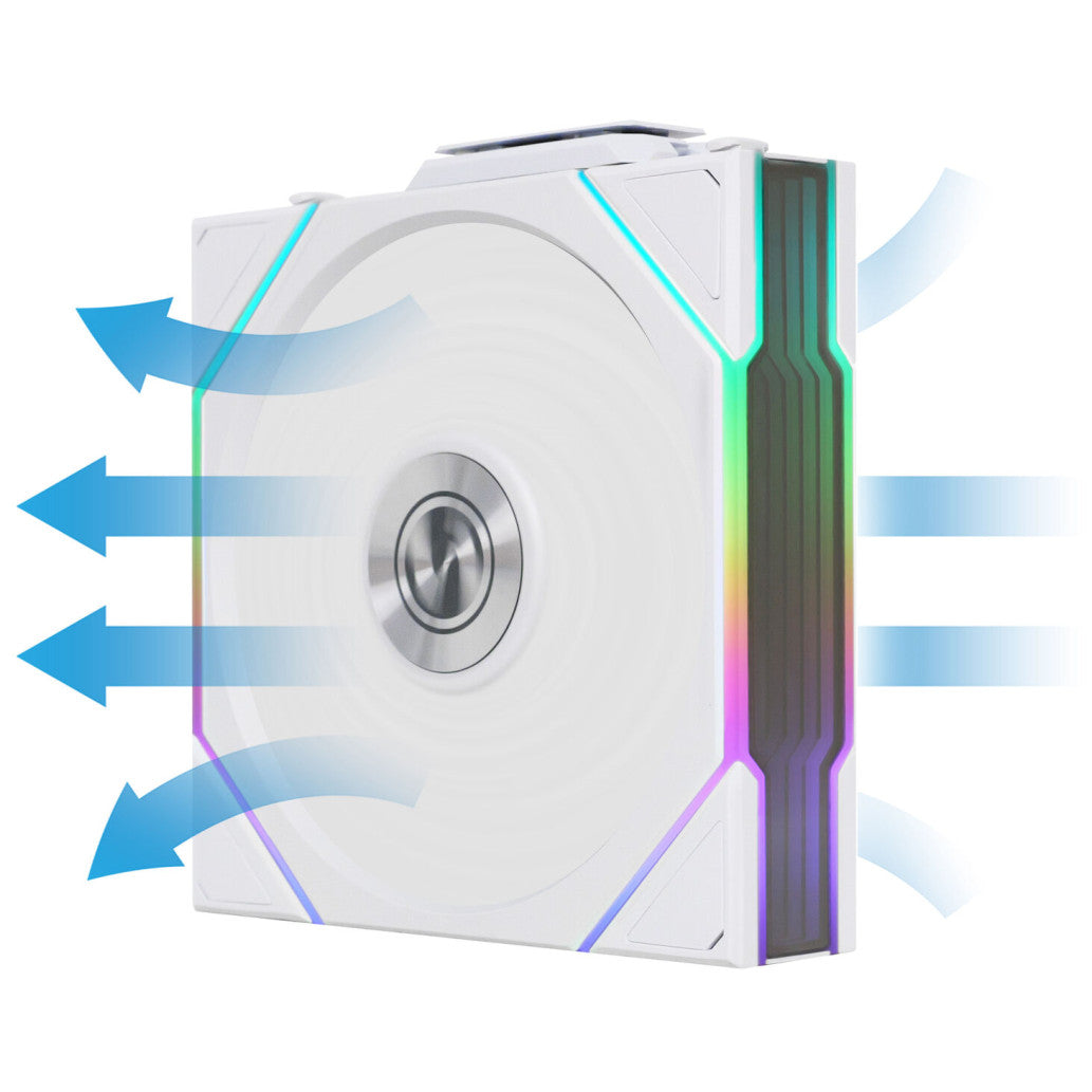 Ventilator Lian-Li UNI FAN TL Wireless Reverse Blade 120mm bela ARGB