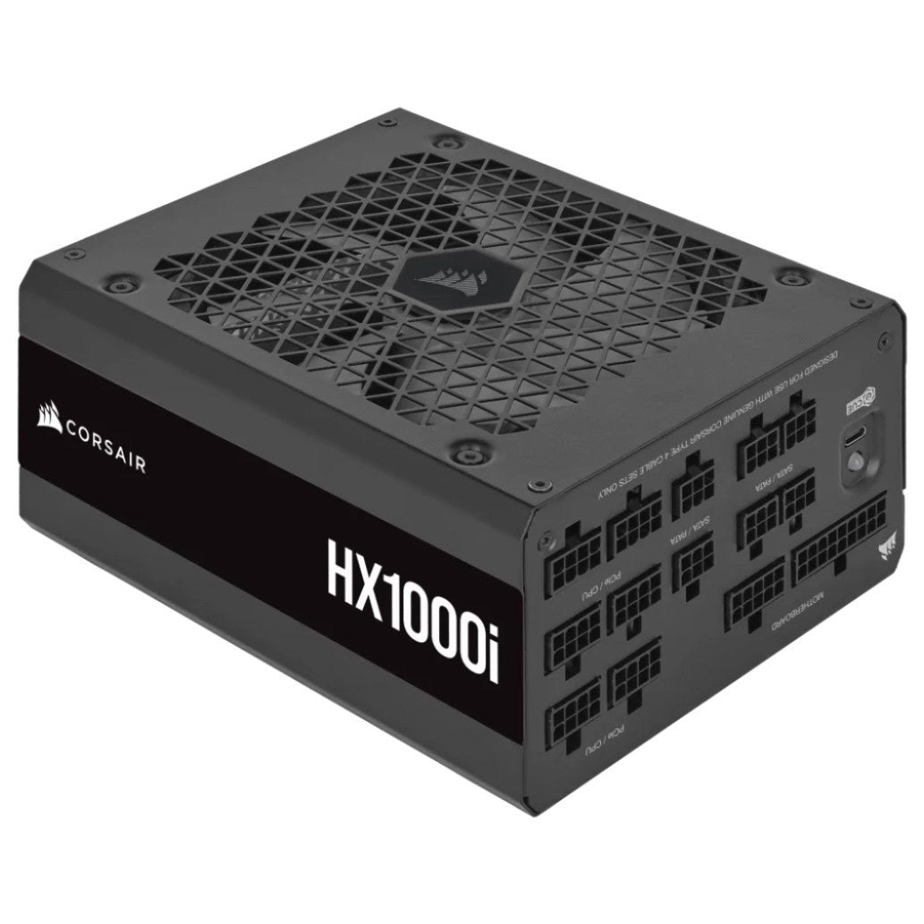 Napajalnik - 1000W Corsair HX1000i 80Plus Platinum 92% ATX 3.0 Modular 140mm črna (CP-9020259-EU)