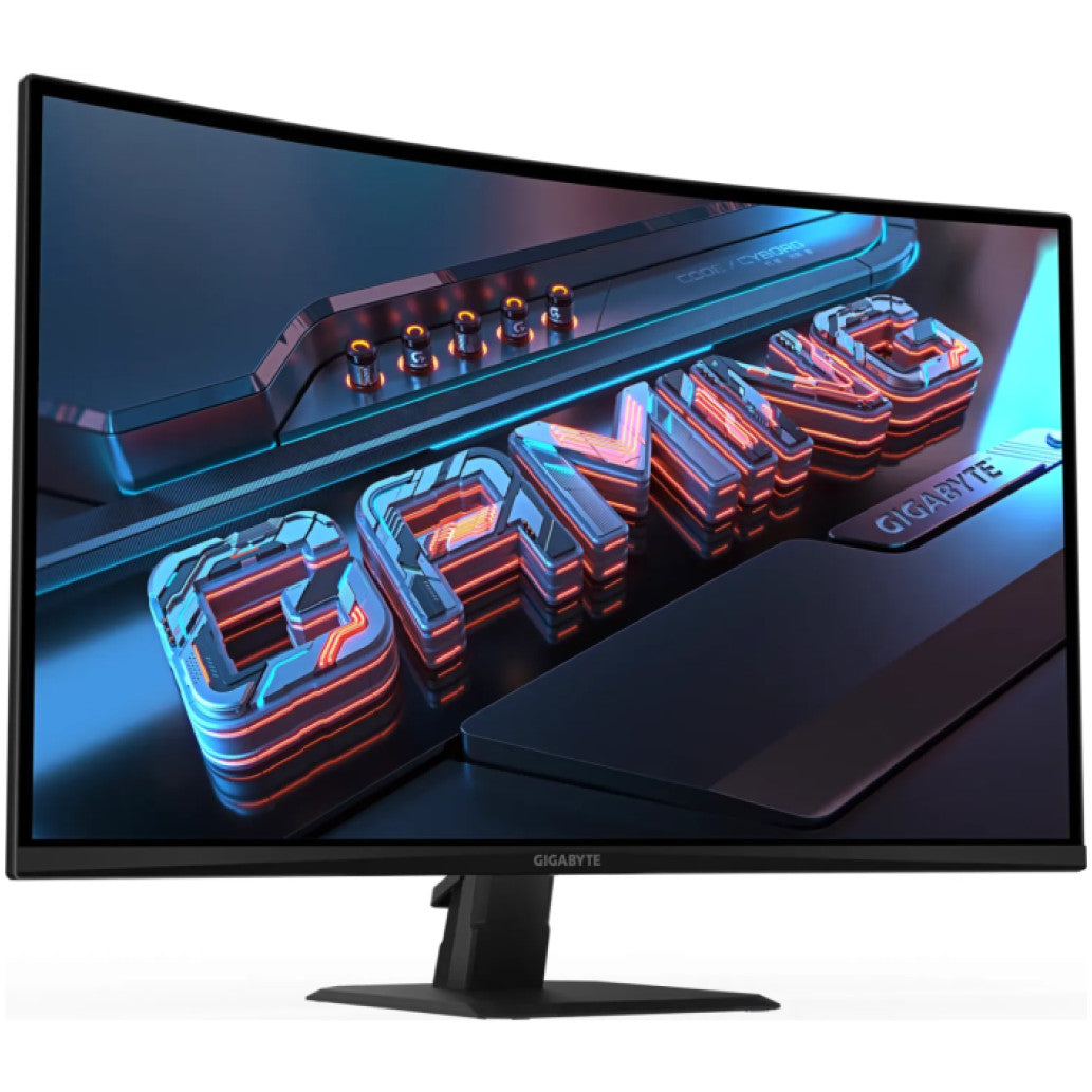 Monitor GigaByte 80 cm (31,5") GS32QCA 2560x1440 Curved Gaming 180Hz VA 1ms 2xHDMI DisplayPort  sRGB120% FreeSync