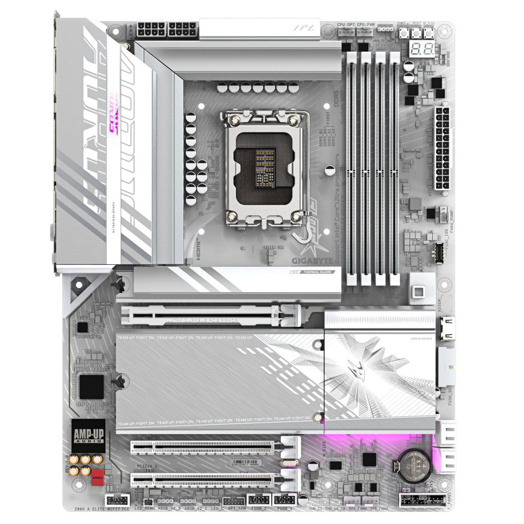Osnovna plošča LGA1851 GigaByte Z890 Aorus Elite WIFI7 ICE ATX 1xDisplayPort