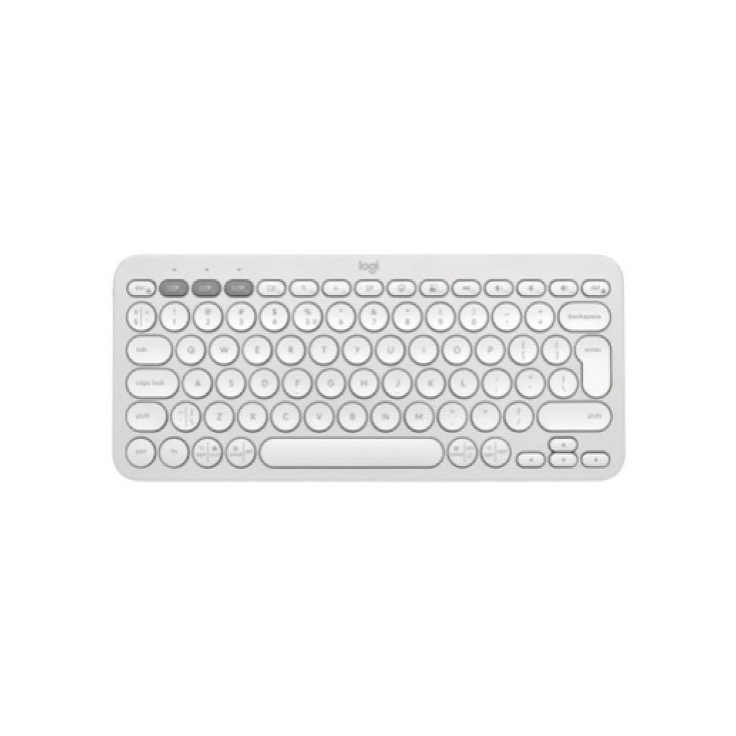 Tipkovnica Logitech Bluetooth Pebble Keys 2 K380s bela SLO gravura (920-011852)