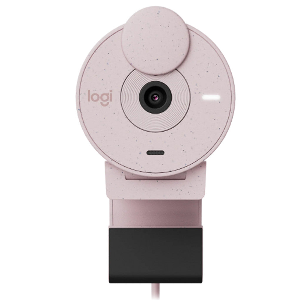 Spletna kamera Logitech Brio 300 2MP FHD 30FPS 70° USB-C roza (960-001448)