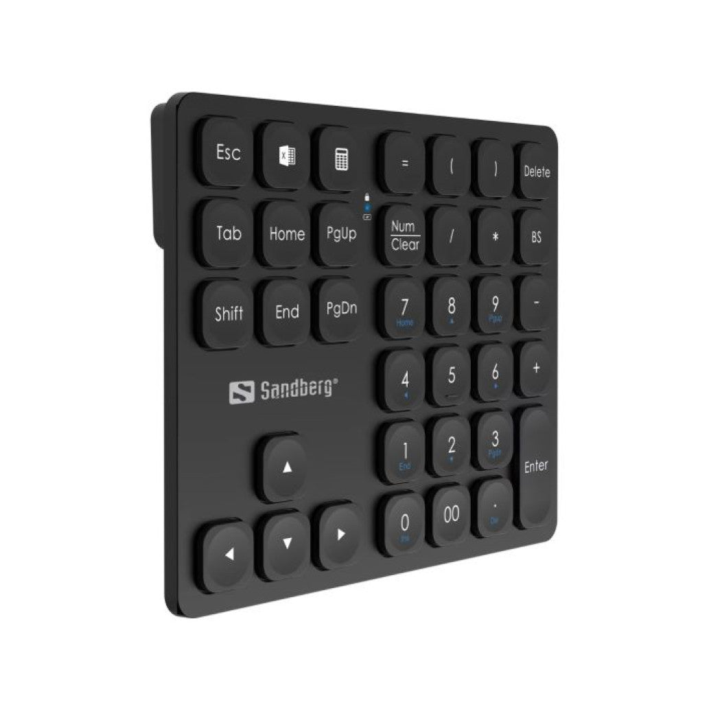 Tipkovnica brezžična numerična Sandberg Numeric Keypad Pro (630-09)