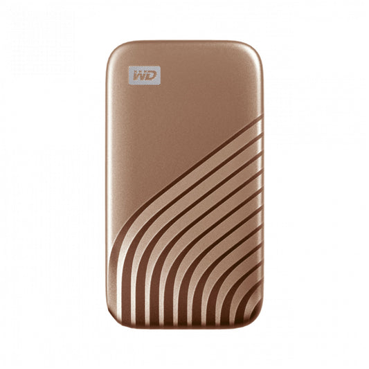 Prenosni SSD 2TB WD Passport 1500/1000MB/s, zlat (WDBAGF0020BGD-WESN)