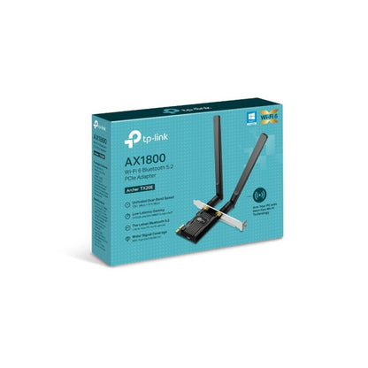 Brezžični mrežni adapter PCIe TP-Link Archer TX20E WiFi 6 AX1800 2x antena BT 5.2 (Archer TX20E)