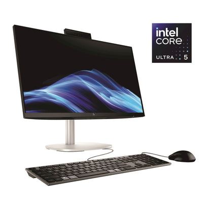 Računalnik AIO HP 68,6 cm 27,0" 2560x1440 EliteStudio 8 AiO G1i Touch Ultra 5-235/16GB /512GB/Intel grafika HDMI USB-C /280W-93%/Win11Pro srebrna (A55R5ET#BED)