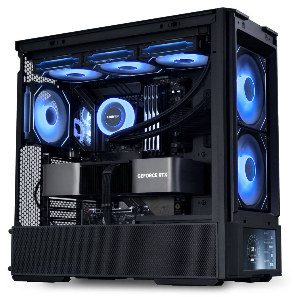 Ohišje Lian-Li LANCOOL 207 Digital MidiATX - črna
