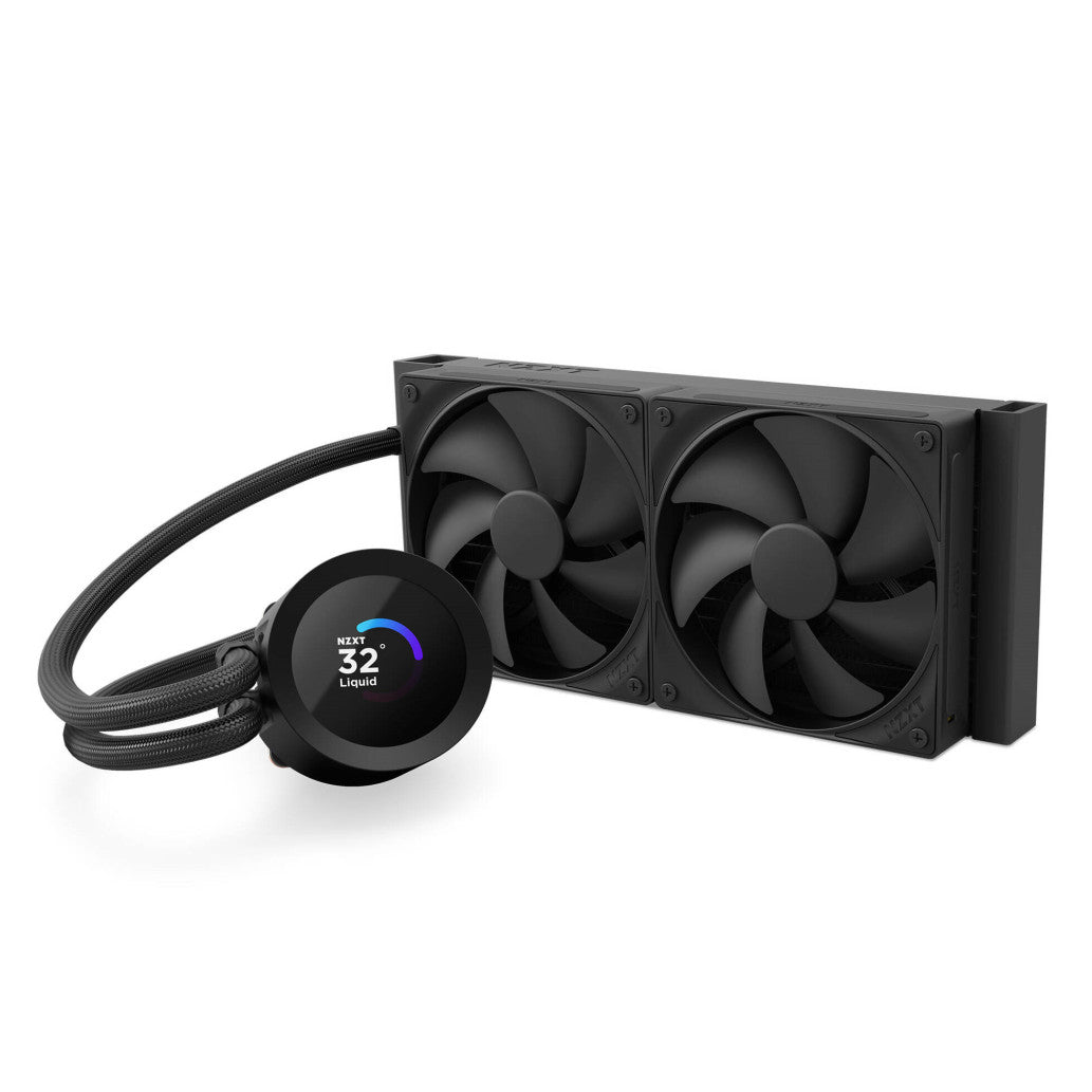 Vodno hlajenje NZXT Kraken Plus - 240mm črna (RL-KN240-B2)