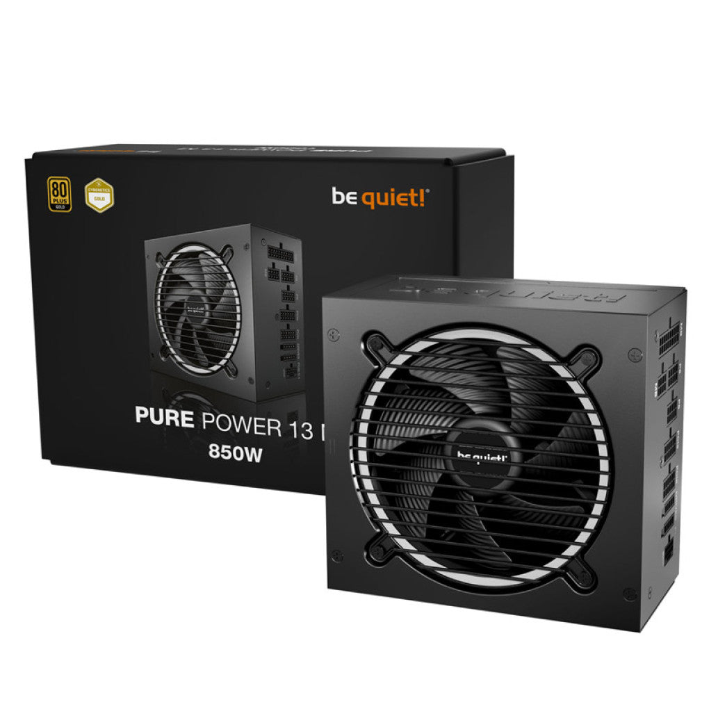 Napajalnik - 850W be quiet! Pure Power 13 M 80Plus Gold 92,8% ATX 3.1 Modular 120mm črna (BP027EU)