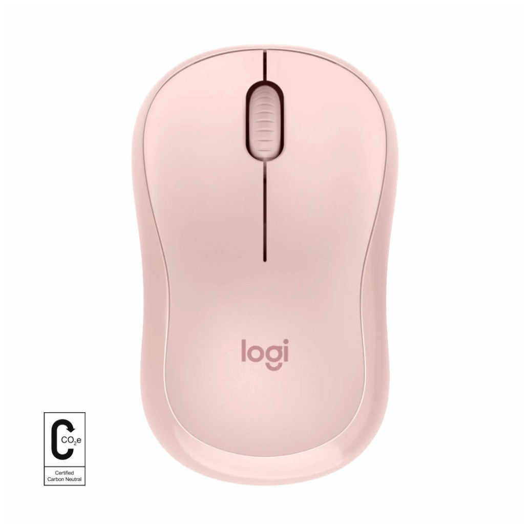 Miš brezžična Logitech M240 4000DPI silent roza (910-007121)